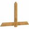 Ekena Millwork Eugene Rough Sawn Timber Gable Bracket, Western Red Cedar, 72"W x 42"H x 2"D x 6"F, 14/12 Pitch GBW072X42X0206EUG00RWR - alternate 3